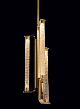 意式轻奢风IZC设计师卧格室餐厅酒大堂约创意卧简室床头装饰店小