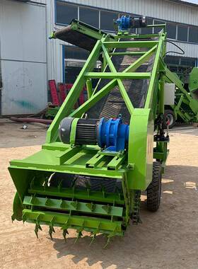 养场草堆取草机行PHC饲走式青储扒草牛坑机五米料升降青贮取料机