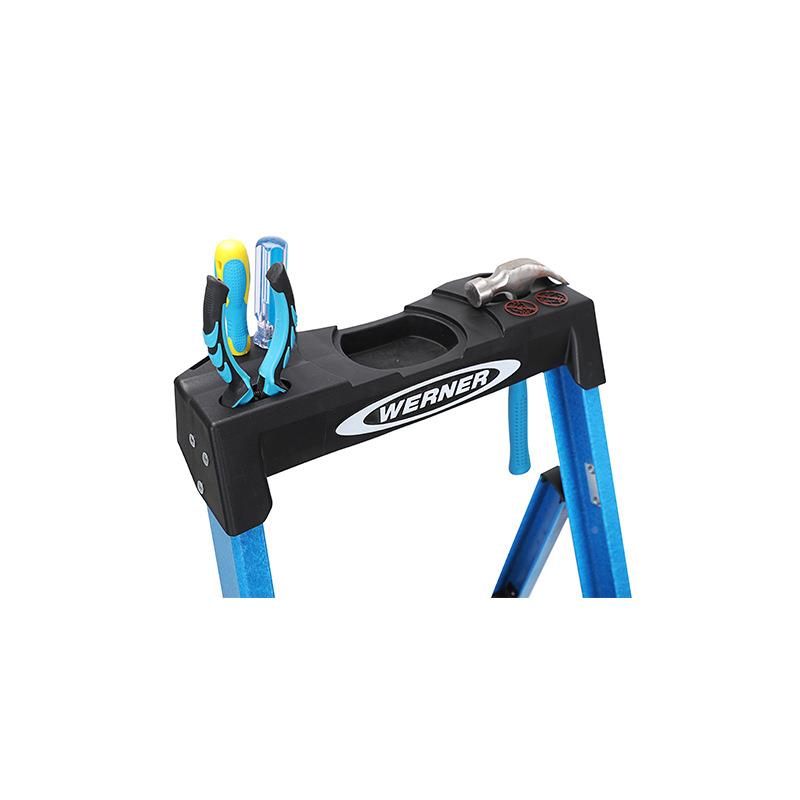 稳耐工业人FAA2-1CN字梯踏板梯用登家梯玻璃钢绝缘梯折叠便携梯高