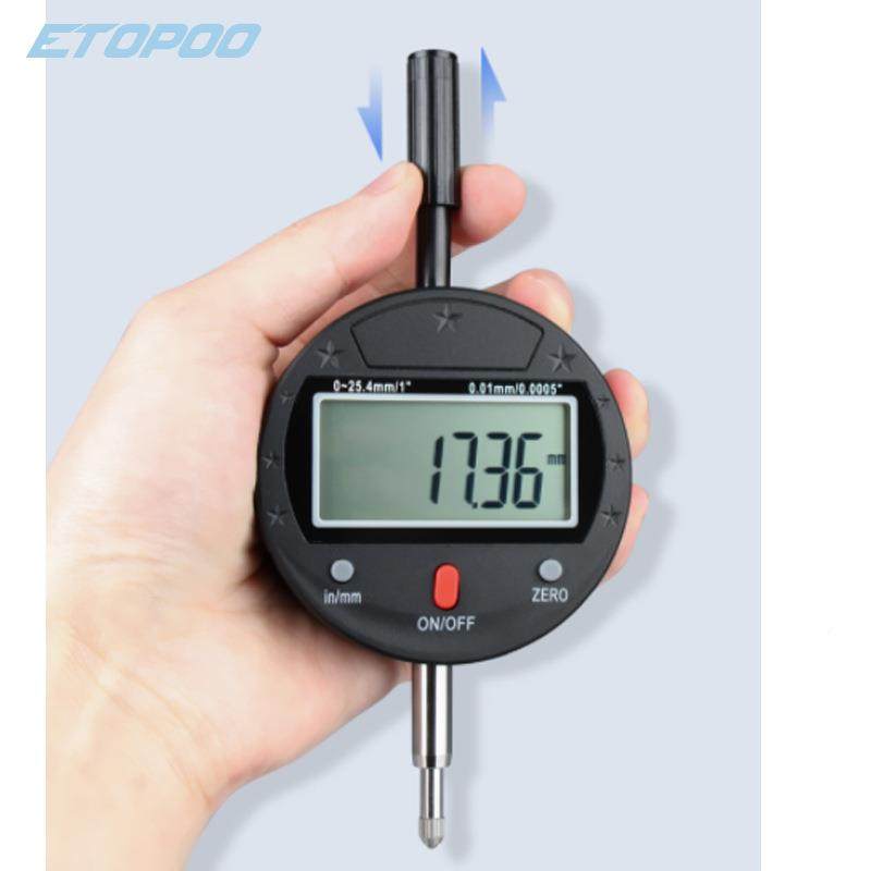 HU电OTO高精度子数显百分表表千分0URC-12.示7-25.4MM指表