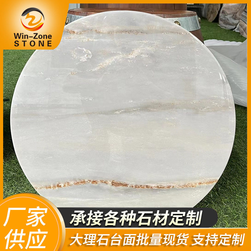 灰色石材瓷砖花鸟浮雕山水纹大理石家具台面家装 竹木茶托盘