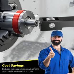 升级版迷你车床滚压工具,带轴承钢球的铣削滚压工具