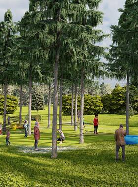 户绳外儿童拓展游乐设备景爬区农庄网乐亲子无园动力87358攀互动