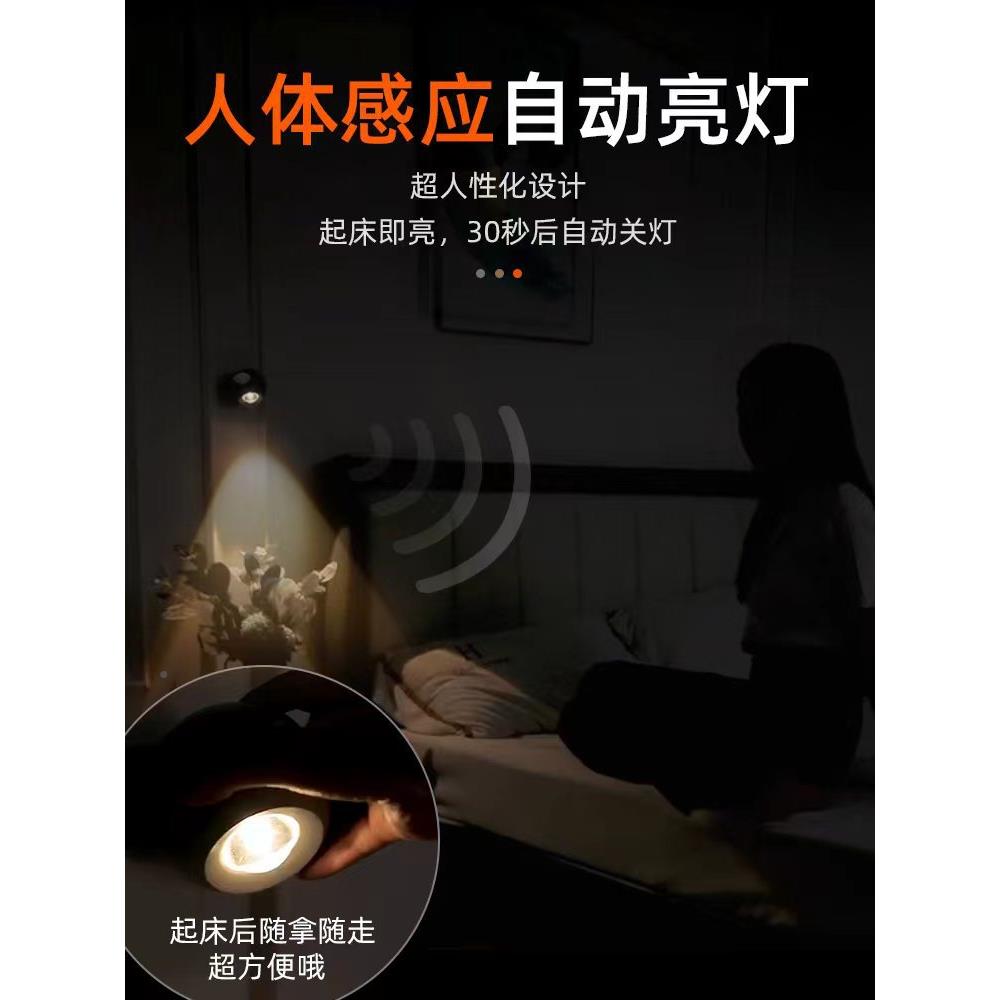 新款现代人82972体感头应夜灯卧室衣柜光控夜灯橱柜小走廊创意壁