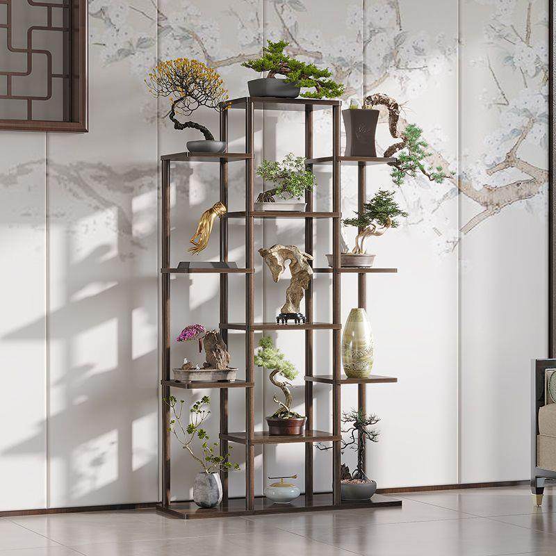 轻奢多落实木花架室内客厅绿萝架子阳台多肉吊层兰AID地花盆置物,住宅家具,花架/花几,淘宝优惠券,粉丝福利购,淘宝优惠卷