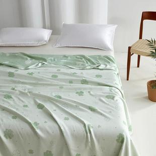 冷感毯纱布毯休闲夏凉毯子YJS毛巾被 竹纤维季 2205新品 夏简午约款