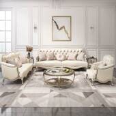 客厅家具法式 GYA美式 轻奢实木后现代沙发奢华别墅123组合欧式 风
