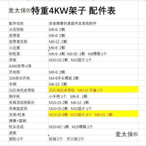 400切机配件工业机级钢材型切RPI割机架子不割含电三相材多功麦太