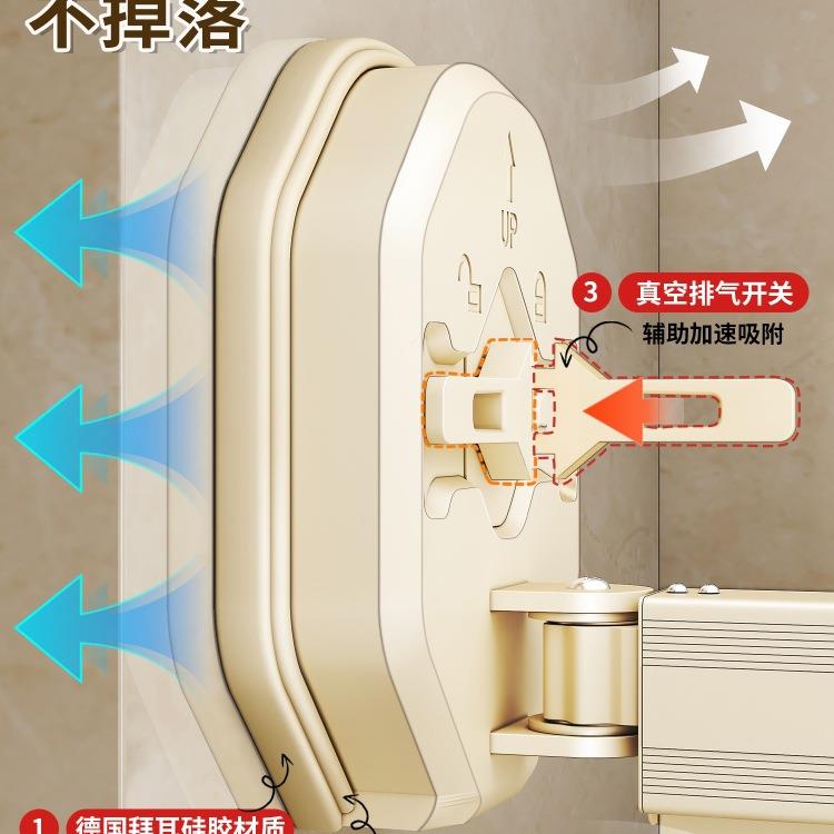 折叠浴帘浴室洗澡遮防布高隐形吸盘档卫水生间干湿分离淋浴无品牌
