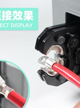 气动压线钳GN-IYC50A冷压端压子Q接机2.570平方SC开口铜鼻子-压线