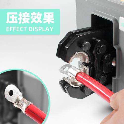 气动压线钳GN-IYC50A冷压端压子Q接机2.570平方SC开口铜鼻子-压线