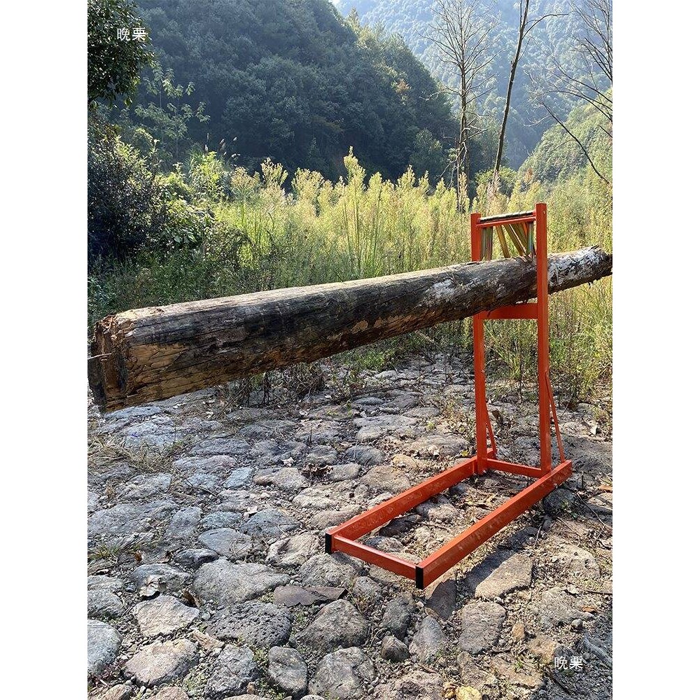 锯木可折叠锯木固定木头支架翻木器圆木支撑架锯木架锯马