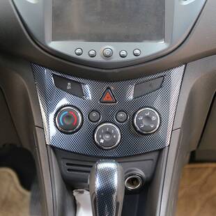 14-16款创酷汽车桃木内饰改装碳纤维 高配方向盘内装饰亮片非贴纸