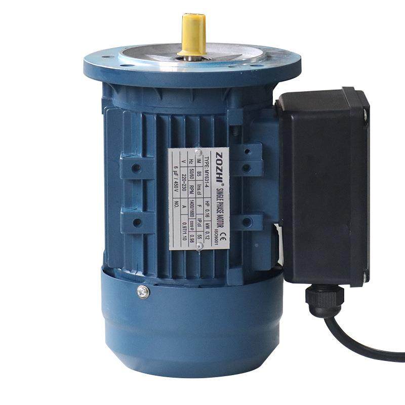 MMMUY系单相异步铝列壳10W电动供机220Vb5法兰厂家直2可制定小功