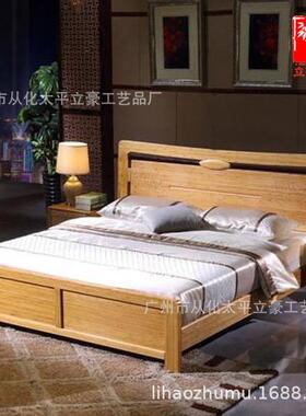 架石庄立竹木LHZC0914家具厂全竹家具客家房竹床双人竹木床拆卸床