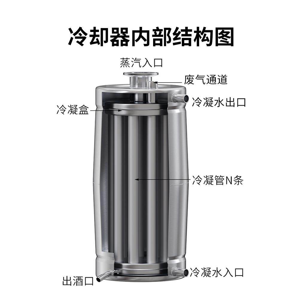 家小型酿酒用设备蒸酒新款AMM自体酿酒蒸馏发酵机自动一机