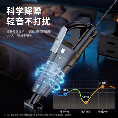 携厂家率直销有线车载吸持尘器UMT干湿两用大功便式带灯手汽车吸