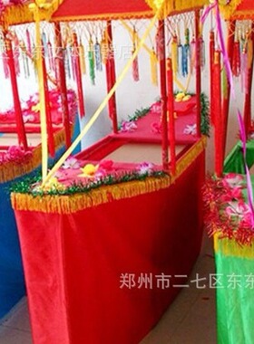 民间社火道具旱船小车花轿秧歌舞民俗活动装备龙船非遗文化设备