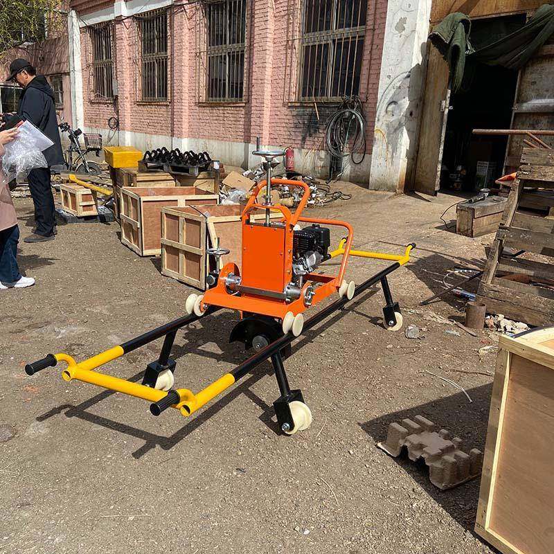 铁路内轨道推道岔打磨机NC燃-CQZ4钢轨抛M光多功能手式打磨除锈机