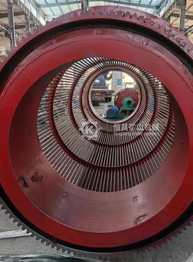 砂石骨料大型无轴筒筛1800*600180滚0×6000型齿轮筛传动建筑垃圾