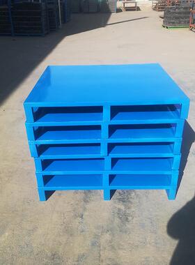 厂家直四供面进叉OUS叉车车间用钢制托盘流托物盘钢制托盘货架