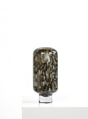 中古风雀绿纹DBY琉花器样板璃间售楼客厅餐桌家居软装孔处饰品摆