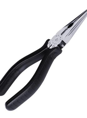 马牌T-31S日式6电工有牙992尖嘴钳长嘴钳带弹簧CR-V70C寸6英150mm