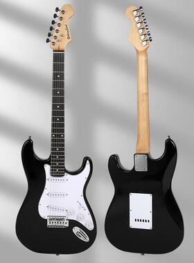 ST他型专业ST01电吉黑色初学者子新手入门级电吉他器单摇乐厂家现