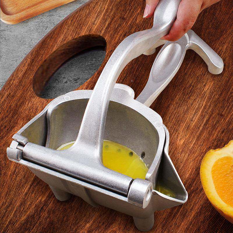 手动榨汁器柠夹子挤压汁器橙子果檬压汁机家用铝合IHU金宝宝水榨