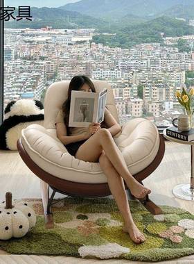 椅懒人沙发摇摇可睡可躺客厅阳台午睡休闲成椅家XUI用逍人躺椅遥