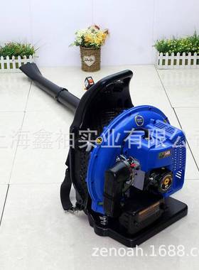 E式B650吹机背负油汽大功率吹落叶吹灰尘机FSU风蓝色