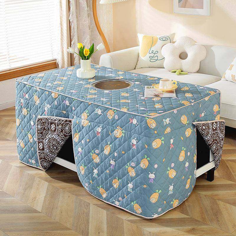 新烤火罩加厚电炉罩长方形烤火桌罩套电烤炉桌取暖桌套桌布冬天,鲜花速递/花卉仿真/绿植园艺,割草机/草坪机,淘宝优惠券,粉丝福利购,淘宝优惠卷