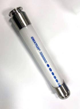 GREATFLEX白色灌装机械用铂金硫化夹布耐高温管FP40厂家