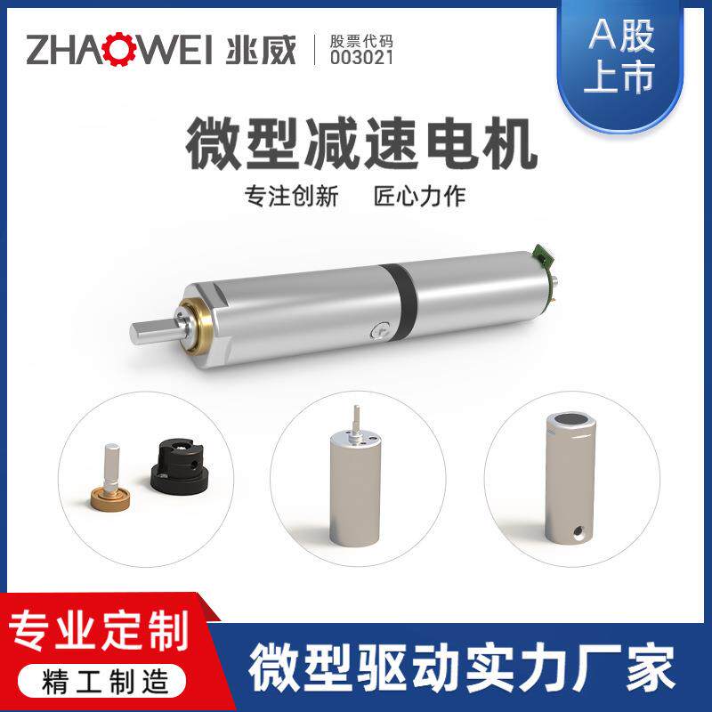 金属6mm直流减速电机眼部按摩仪器低噪音微型调速齿轮箱步进电机