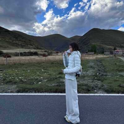 范吸KWJ吸上/棉松T2.0女装冬季BJX2T025新款打底衫衣白弛色/长全