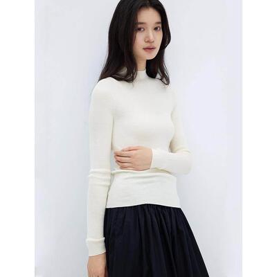 岛WF11精无德缝 WF11衣国扬子120底s双倍厚半高领织高领羊毛毛加