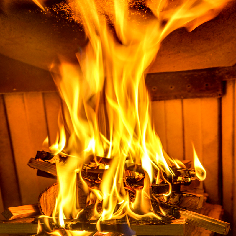 干木柴铁锅炖100%干柴 木柴野炊露营木材 篝火木头烧火柴火灶炒菜