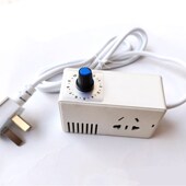 无极调速器开关220V交流家用电动马达变速调节器电子插座调温