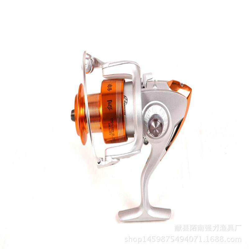 厂家渔具6轴2000至6000型全金属头渔轮垂钓 纺车 海竿路亚轮