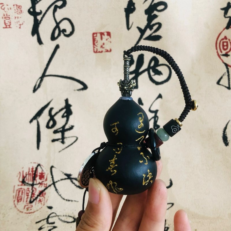 养剑葫芦开口手把件葫芦天然精品文玩手捻配饰遇事不决可问春风