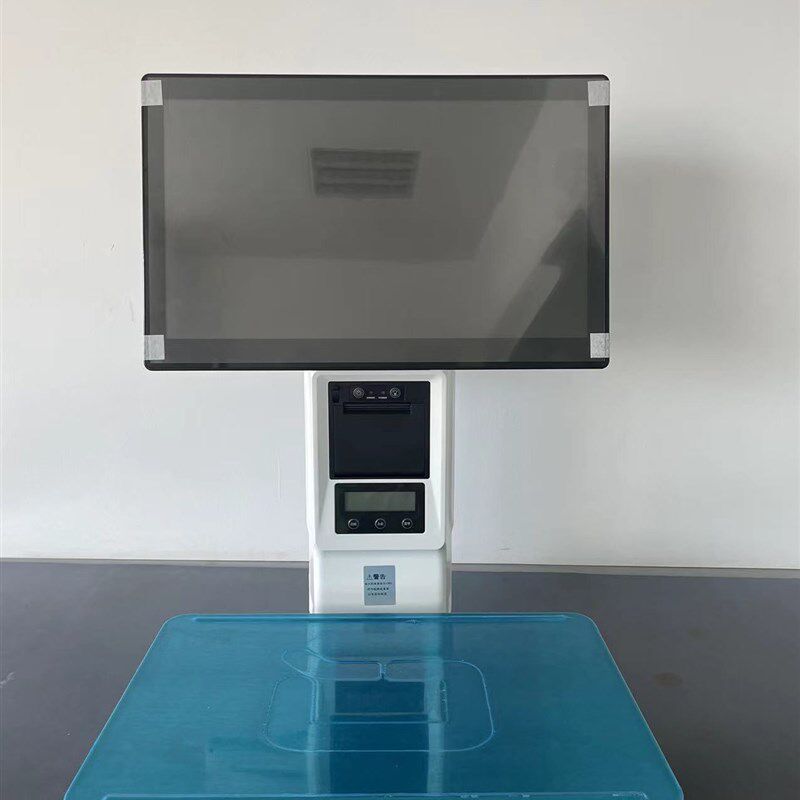 七华超市收银机一体机双屏触摸屏收款机称重扫码支付生鲜水果专用