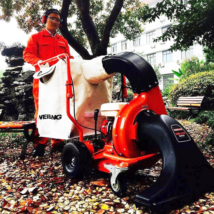 维邦506吸叶机落叶粉碎机GX160自走吸落叶机