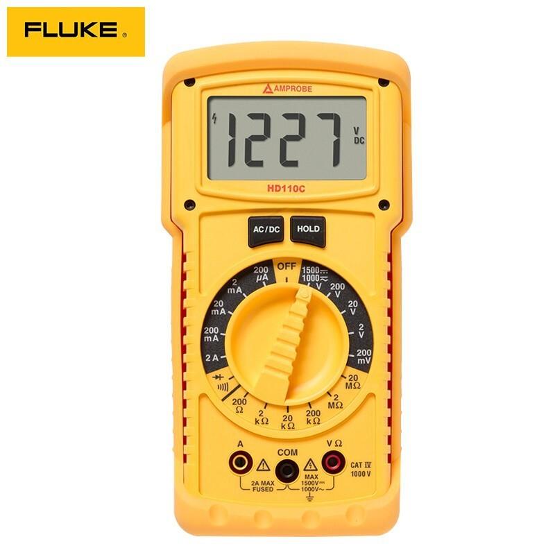 福禄克（FLUKE）安博Amprobe加固型万用表防水尘高压万用表