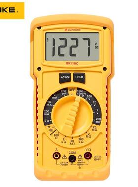 福禄克（FLUKE）安博Amprobe加固型万用表防水尘高压万用表