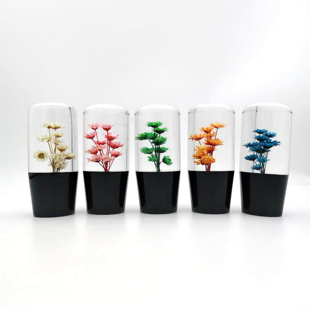 汽车10CM水晶排挡头/挂挡杆头小菊花平头水晶波棍头档把头现货