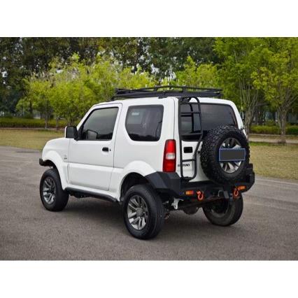 适用98-18老款吉姆尼jimny JB43越野改装拖车杠 防撞杠