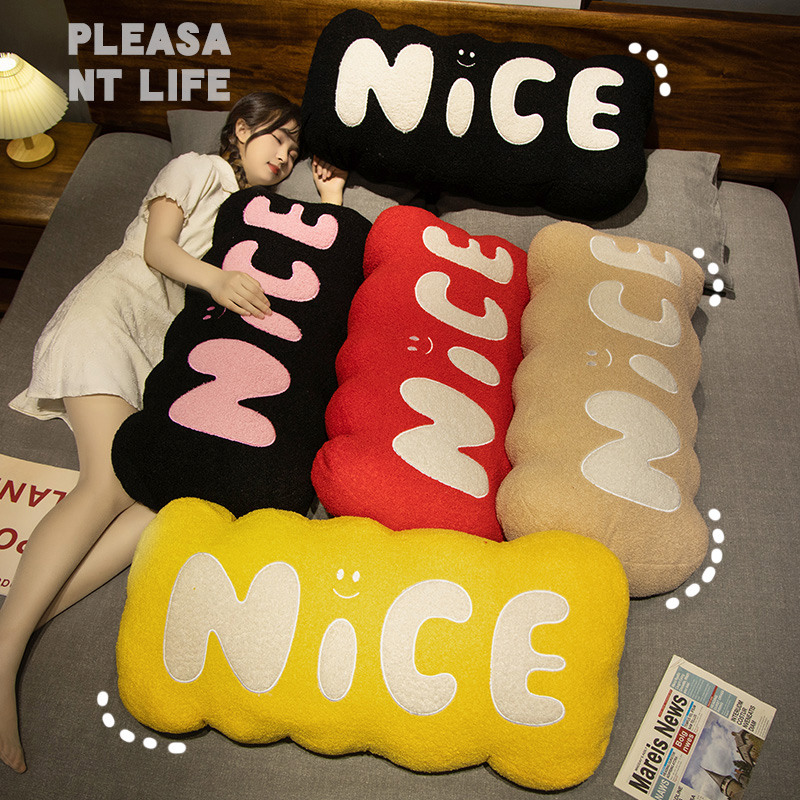 创意nice床头靠枕新款床上沙发午休靠垫睡觉抱枕头床头软包靠背