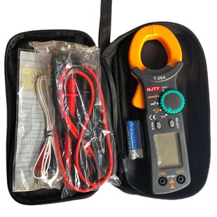 26A钳表 小型钳形电流表 400A钳型万用表 测温度 通断二极管电阻
