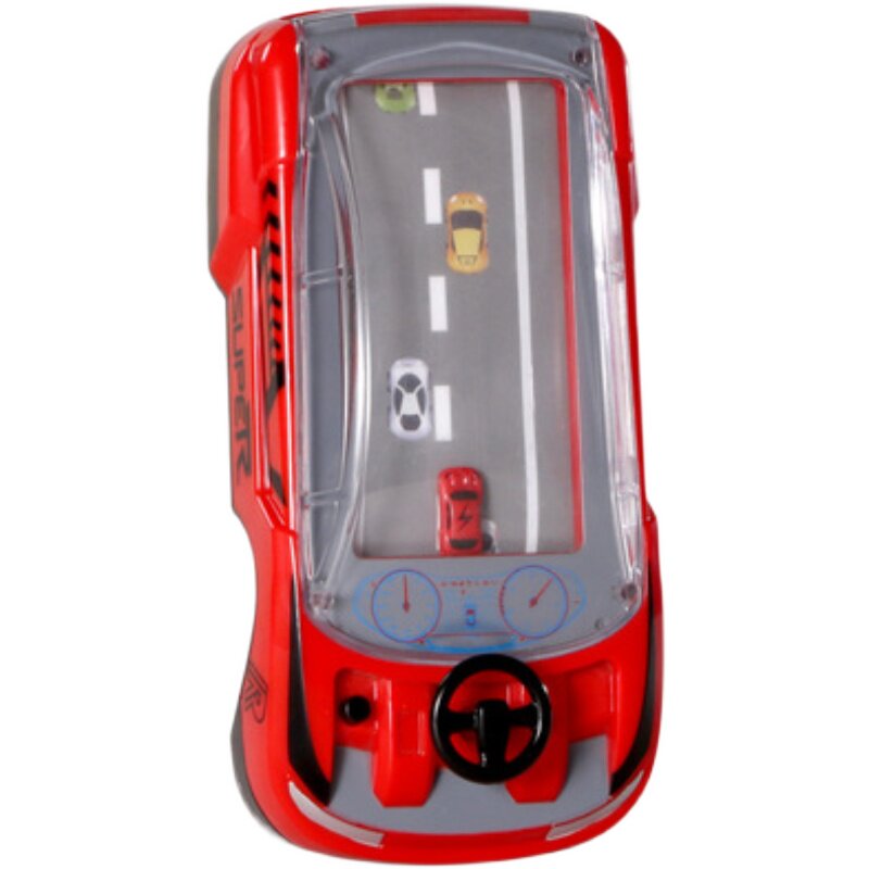 汽车大冒险游戏机儿童玩具手动益智模拟赛车机方向盘遥控飞车电动