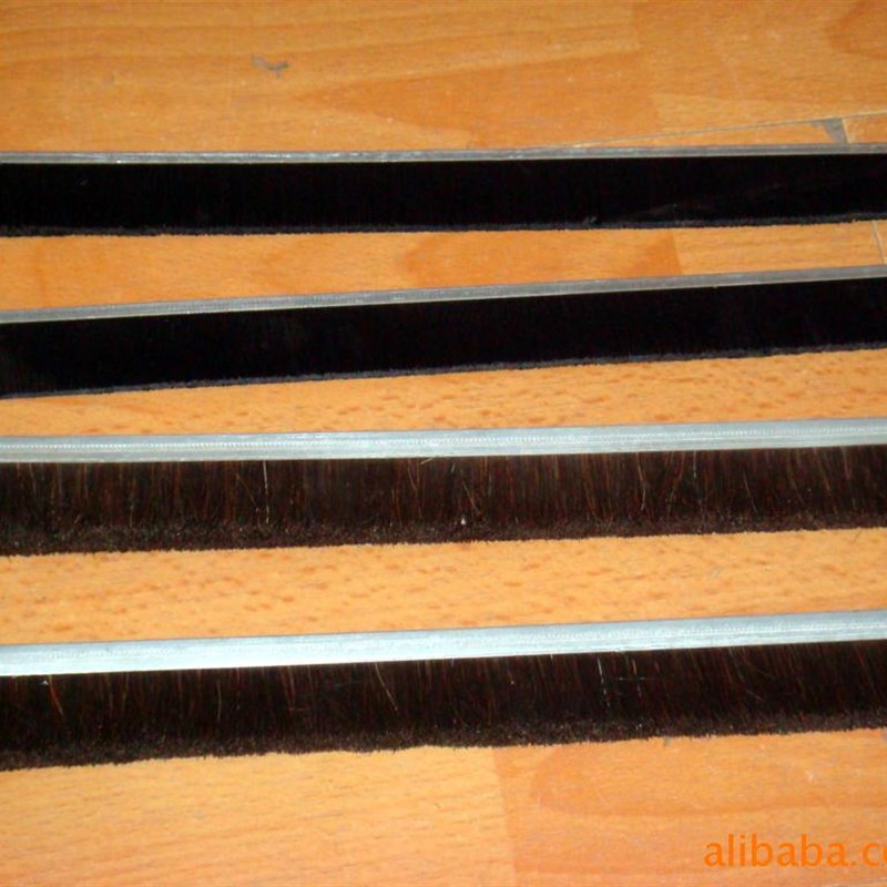 防尘刷 防静电毛刷 钢带条刷 门窗防尘密封条刷  电梯毛刷